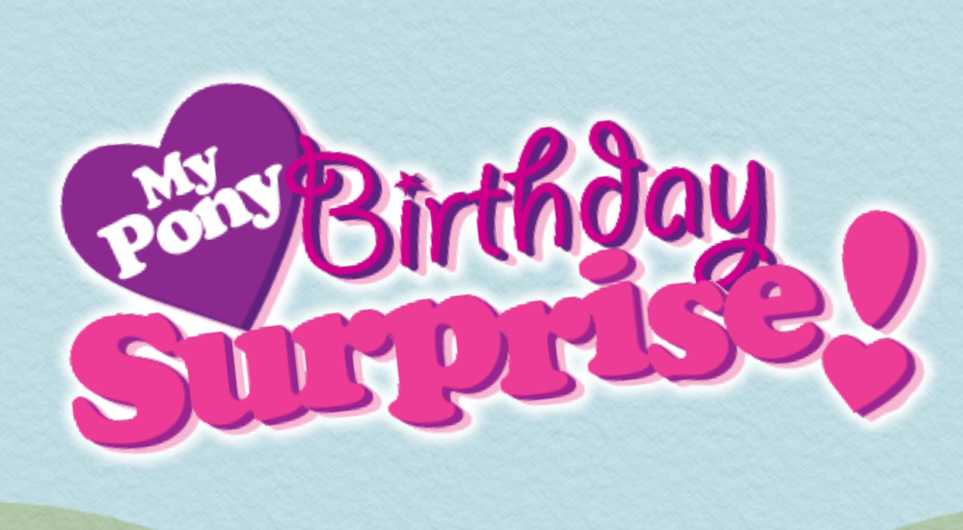 Image My Pony Birthday Surprise